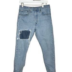 LEVI'S Light Wash‎ 501 Skinny Jeans